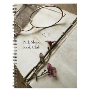 Book with tiny flowers