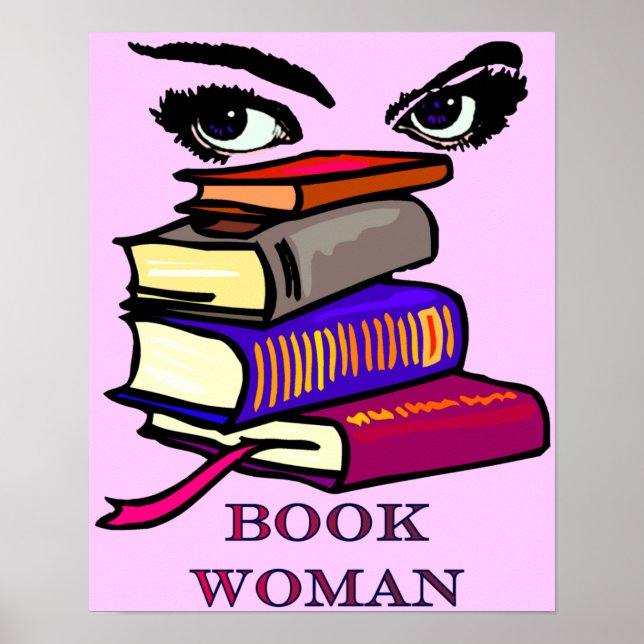 Book Woman Print (Front)