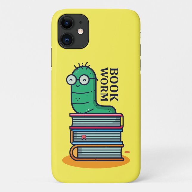 Book Worm Case-Mate iPhone Case (Back)
