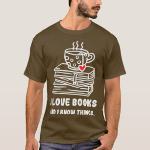 Book Worm Reading Club Teacher Librarian T-Shirt