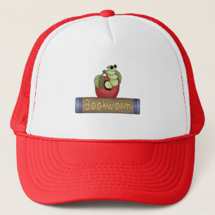 Book Worm T shirts and Gifts Trucker Hat