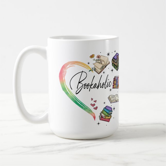 Bookaholic Mug (Left)