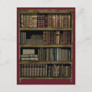 Bookcase Postcard