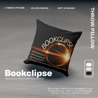 Bookclipse Square Throw Pillow