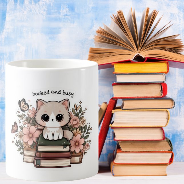 Booked and Busy Coffee Mug (Creator Uploaded)