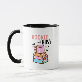 Booked & Brewing Book Lover Mug