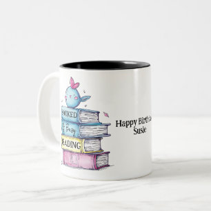 Booked & Busy Reading mug   Funny Introvert 