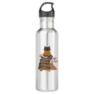 Booked For Halloween Cat Lover Classic T-Shirt 710 Ml Water Bottle