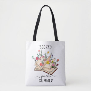 Booked For The Summer Reading Librarian Read Wildf Tote Bag