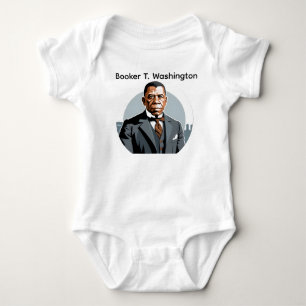 Booker T. Washington - Black History  Baby Bodysuit