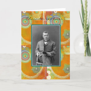 Booker T. Washington Card