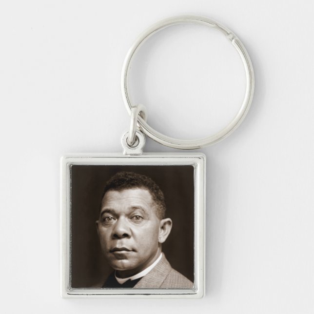 Booker T. Washington The Great Accommodator Key Ring (Front)