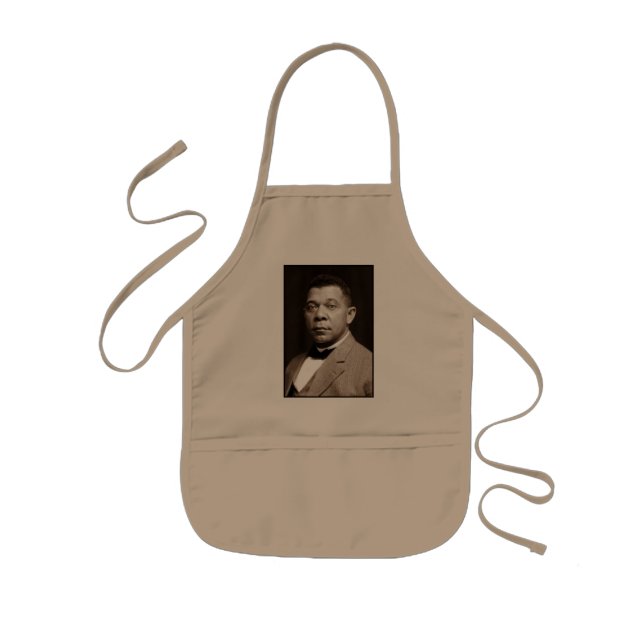 Booker T. Washington The Great Accommodator Kids Apron (Front)