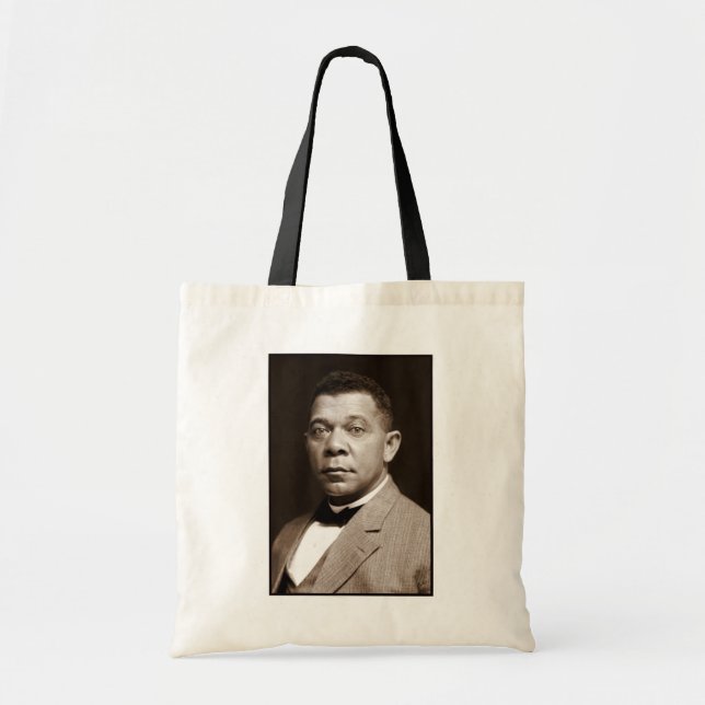 Booker T. Washington The Great Accommodator Tote Bag (Front)