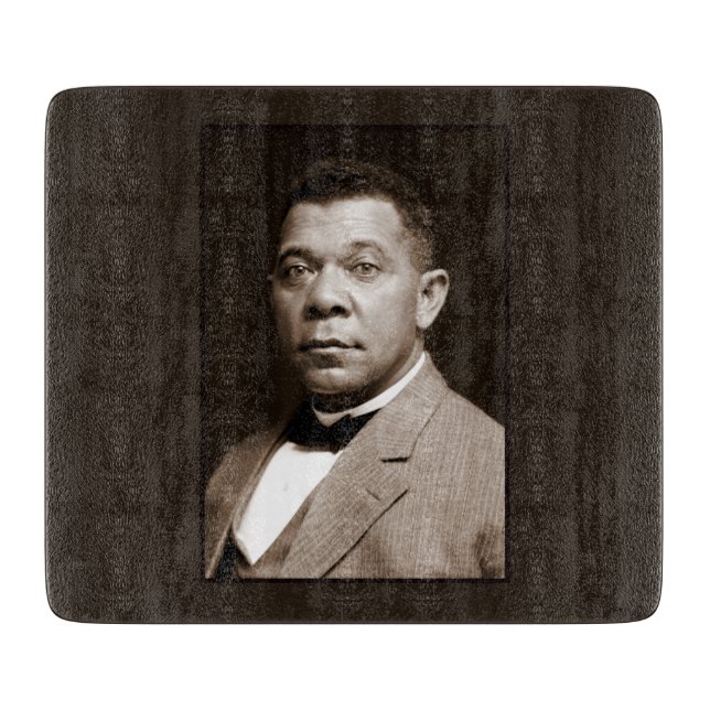 Booker Washington: African American Educator Cutting Board (Front)