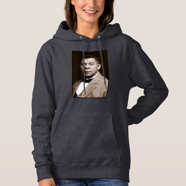 Booker Washington: African American Educator Hoodie (Front)