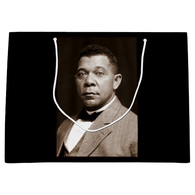 Booker Washington: African American Educator Large Gift Bag (Front)