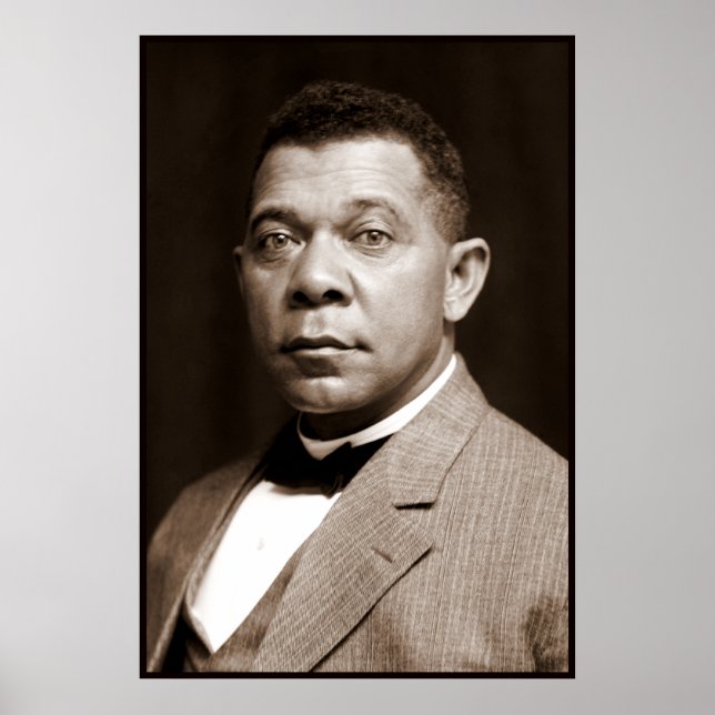 Booker Washington: African American Educator Poster (Front)