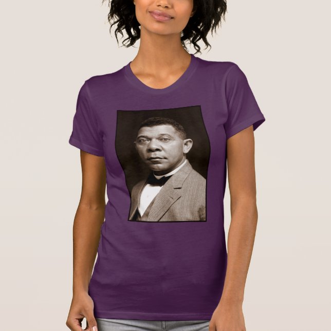 Booker Washington: African American Educator T-Shirt (Front)