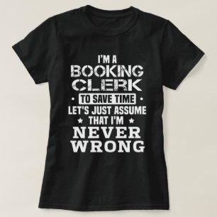 Booking Clerk T-Shirt