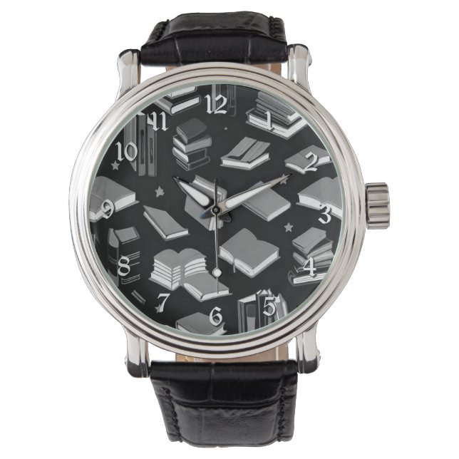 Booking It Monochrome Watch (Front)