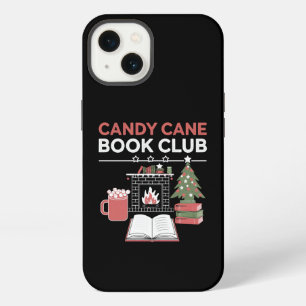 Bookish Christmas Candy Cane Book Club Bookish iPhone 13 Case