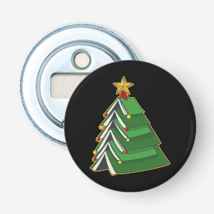 Bookish Christmas Tree IV Bottle Opener
