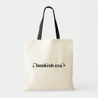 Bookish era tote bag