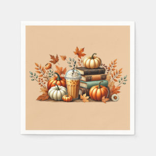 Bookish Fall Napkin