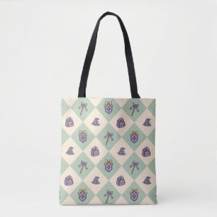 Bookish Girl Academy Wizard Green Tote Bag