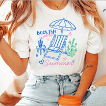 Bookish Girl Summer Beach Vacation Reader