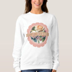 Bookish in Style Floral Foliage Sweatshirt