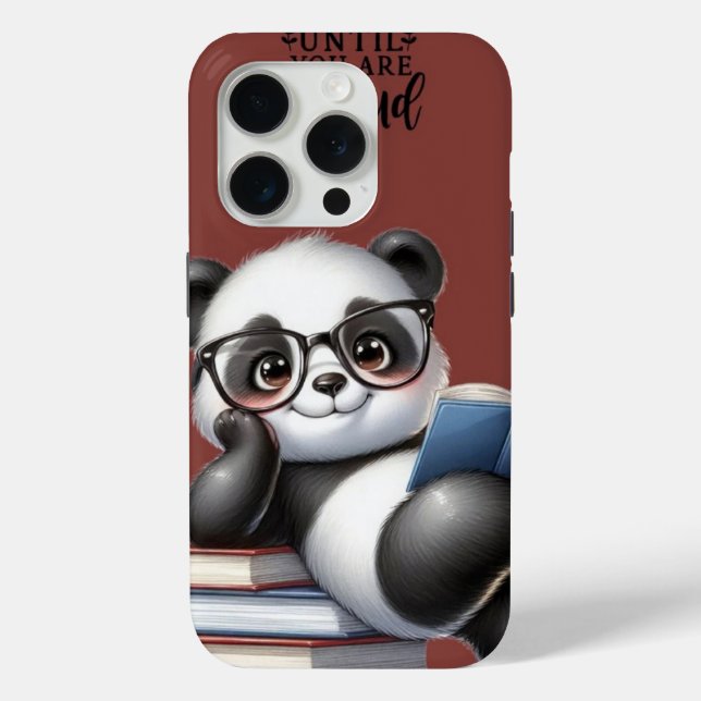 Bookish Panda Case-Mate iPhone Case (Back)