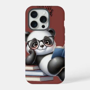 Bookish Panda iPhone 15 Pro Case