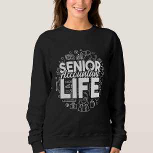 Bookkeeper Finance  Accountancy Cpa Senior Account Sweatshirt