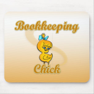Bookkeeping Chick Mouse Pad