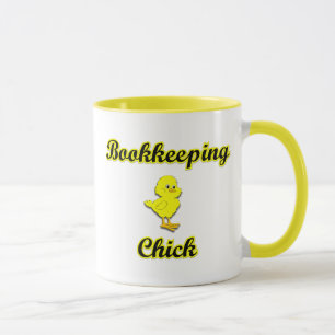 Bookkeeping Chick Mug