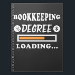 Bookkeeping Degree Loading Math Calculation Notebook<br><div class="desc">This fun Bookkeeping design is the perfect gift for accountants or bookkeepers,  especially as a thank you when tax time comes.</div>