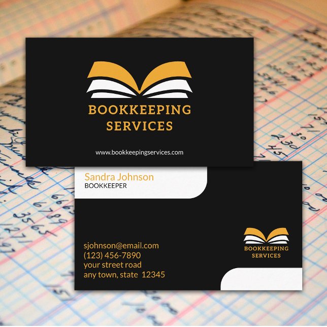 Bookkeeping Services Business Card (Creator Uploaded)