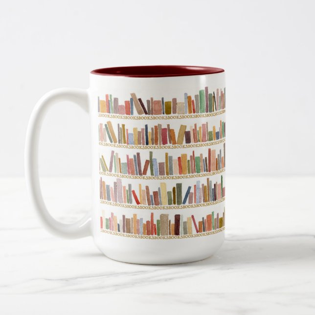 Booklover's Coffee Mug (Left)
