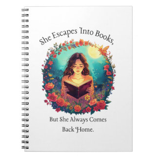 Booklover's Fantasy  Notebook