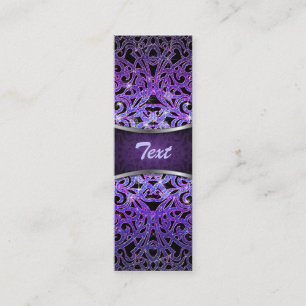 Bookmark Business Card Floral abstract background