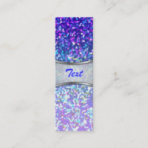 Bookmark Business Card Glitter Graphic Background