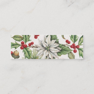 Bookmark? Business Card? Promotional material. Mini Business Card