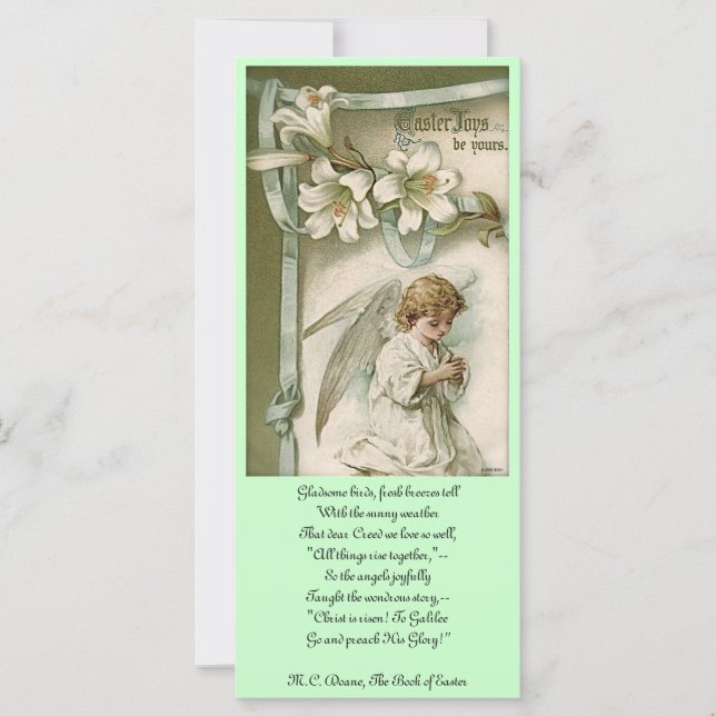 Bookmark: Easter Joys (Front)
