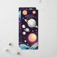 Bookmark Explore the Stars NAME 's Cosmic Bookmark
