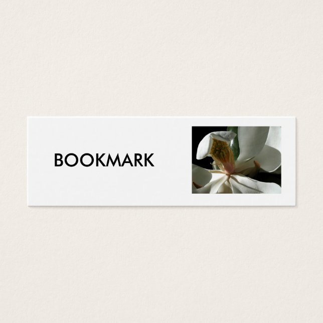 BOOKMARK, "The Secret Magnolia" (Front)