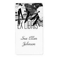 Bookplate Book Club Group Ex Libris Name Labelling