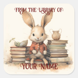Bookplate for Your Child Square Sticker