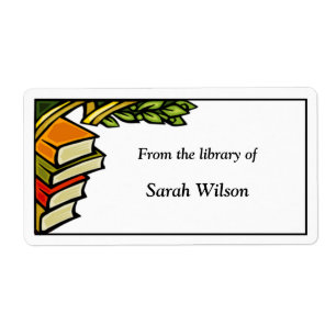 Bookplate Labels